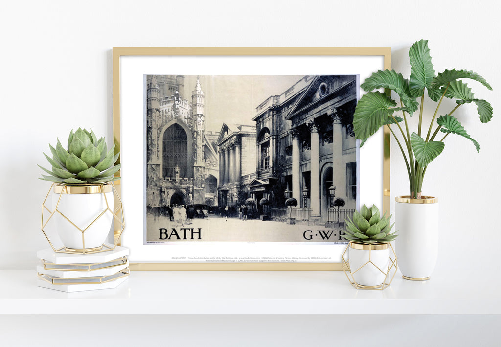 Bath, Historic Gwr - 11X14inch Premium Art Print