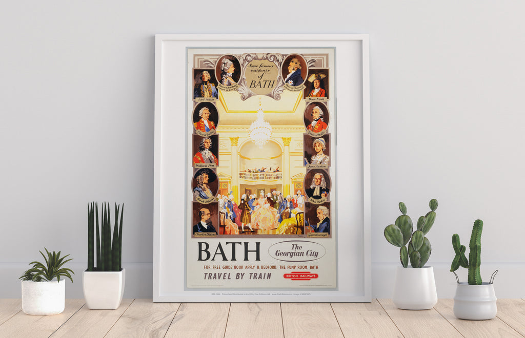 Bath, The Georgian City - 11X14inch Premium Art Print
