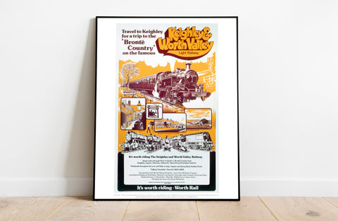 Keighley And Worth Valley Light Railway - Premium Art Print