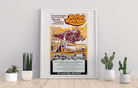 Keighley And Worth Valley Light Railway - Premium Art Print