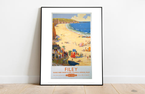 Filey - British Railways - 11X14inch Premium Art Print