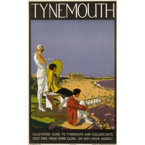 Tynemouth LNER 24" x 32" Matte Mounted Print