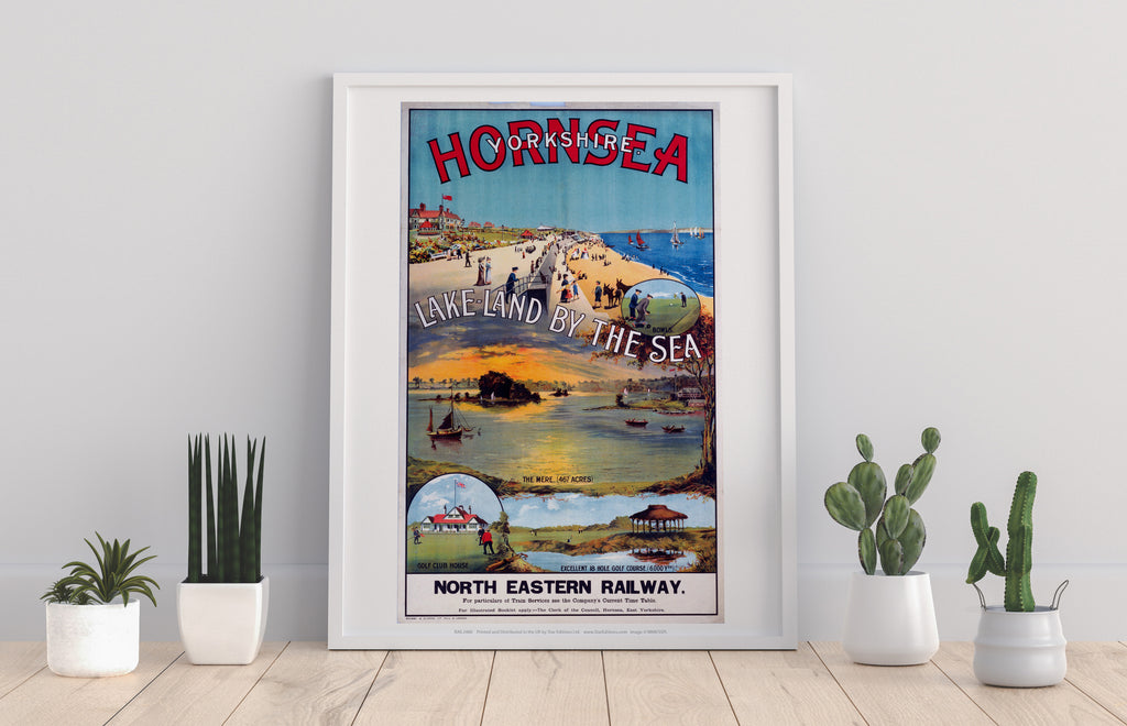 Hornsea, Yorkshire - Lake Land By The Sea - Art Print