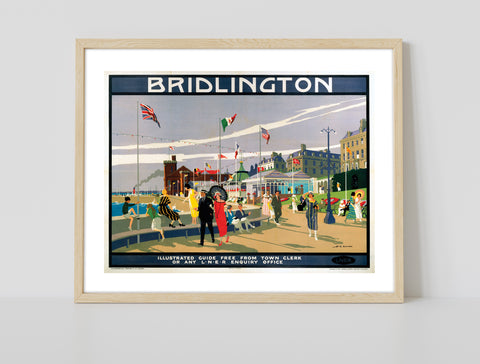 Bridlington Flags - Lner - 11X14inch Premium Art Print