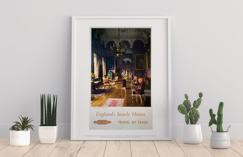 Castle Howard - England's Stately Homes - Premium Art Print