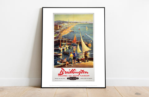 Bridlington, Yorkshire's Gay Seaside Playground Art Print