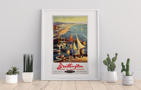 Bridlington, Yorkshire's Gay Seaside Playground Art Print