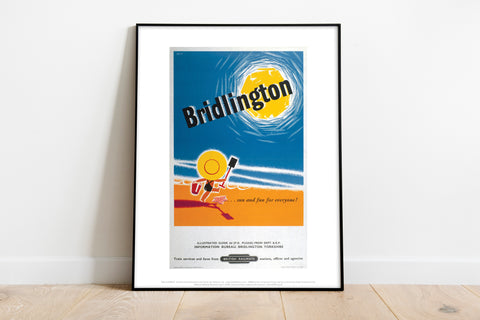 Bridlington, Sun And Fun For Everyone! - Premium Art Print