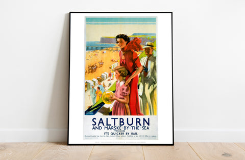 Saltburn And Marske By The Sea, Yorkshire - Art Print