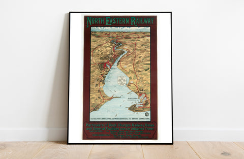 Middlesbrough, Hartlepool - The Tees Ports - Art Print