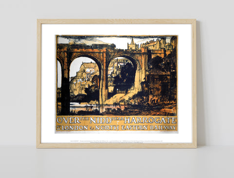 Over The Nidd Near Harrogate Lner - 11X14inch Premium Art Print