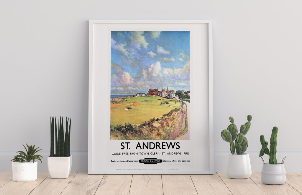 St Andrews, Fife British Railways - 11X14inch Premium Art Print