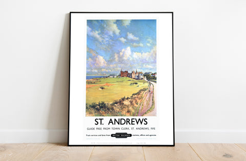 St Andrews, Fife British Railways - 11X14inch Premium Art Print