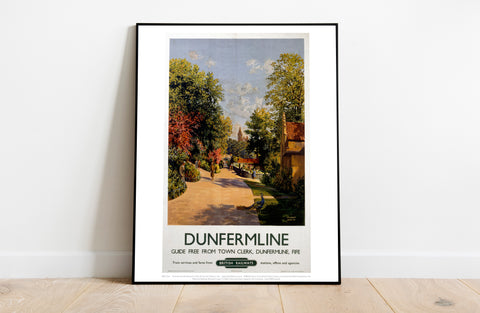 Dunfirmline, Fife British Railways - Premium Art Print