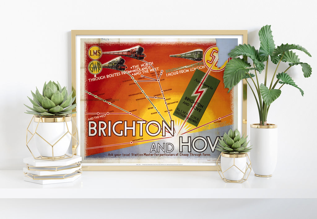 Brighton And Hove - 11X14inch Premium Art Print