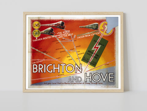 Brighton And Hove - 11X14inch Premium Art Print
