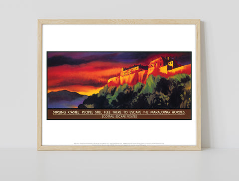 Stirling Castle - 11X14inch Premium Art Print