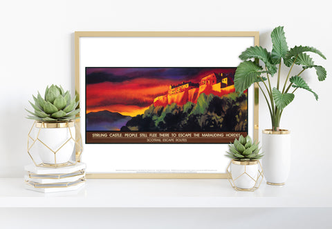 Stirling Castle - 11X14inch Premium Art Print