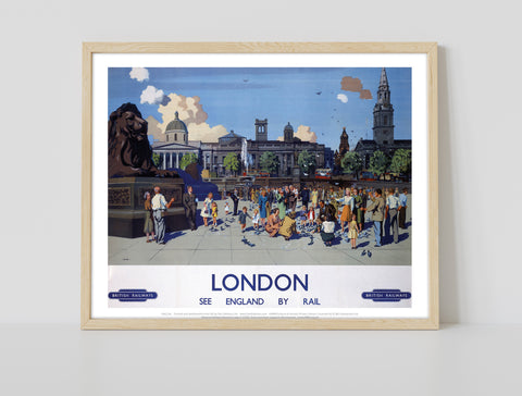 London - See England By Rail - 11X14inch Premium Art Print