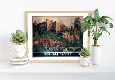 Durham Castle - 11X14inch Premium Art Print