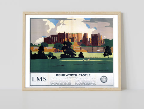 Kenilworth Castle - 11X14inch Premium Art Print