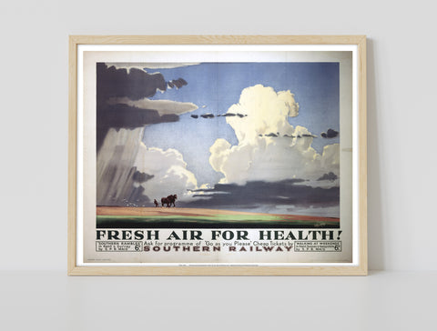 Fresh Air For Health - 11X14inch Premium Art Print