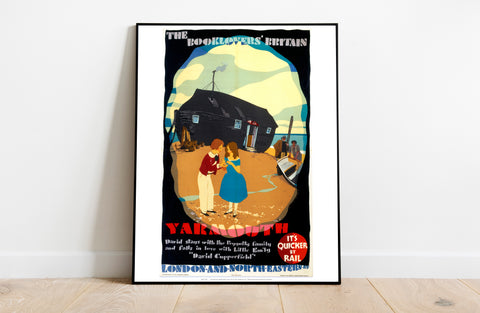 Yarmouth, The Booklovers Britain - 11X14inch Premium Art Print