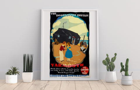 Yarmouth, The Booklovers Britain - 11X14inch Premium Art Print