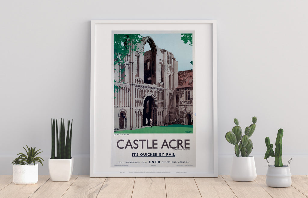 Castle Acre - 11X14inch Premium Art Print