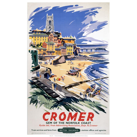 Cromer 24" x 32" Matte Mounted Print