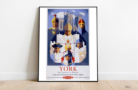 York, The Gateway To History - 11X14inch Premium Art Print