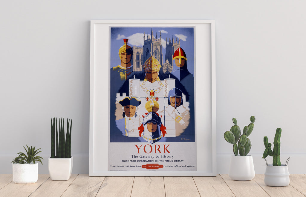 York, The Gateway To History - 11X14inch Premium Art Print