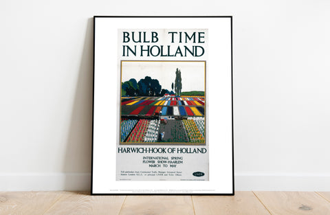 Bulb Time In Holland, Harwich-Hook - Premium Art Print