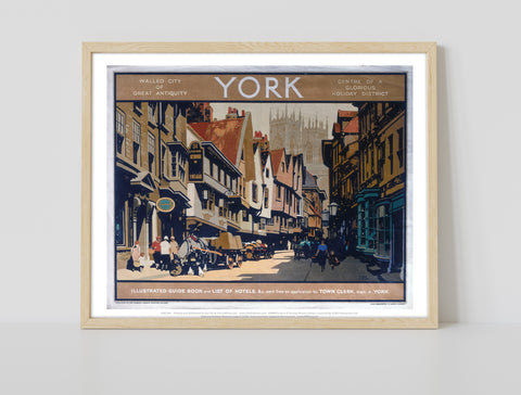 York, Walled City Of Great Antiquity - Premium Art Print