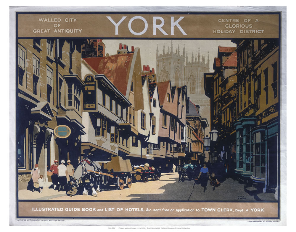 York 4 24" x 32" Matte Mounted Print