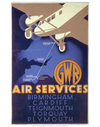 Air services 24" x 32" Matte Mounted Print