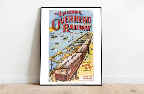 The Liverpool Overhead Railway - 11X14inch Premium Art Print