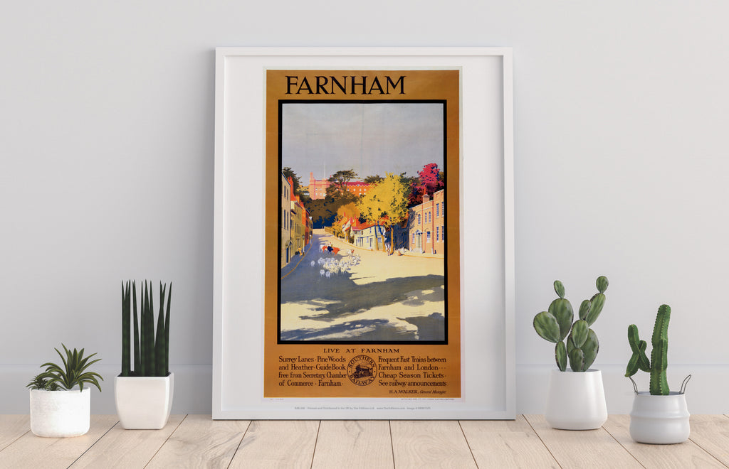 Live At Farnham - 11X14inch Premium Art Print