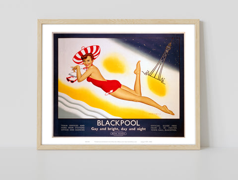 Blackpool, Gay And Bright - 11X14inch Premium Art Print