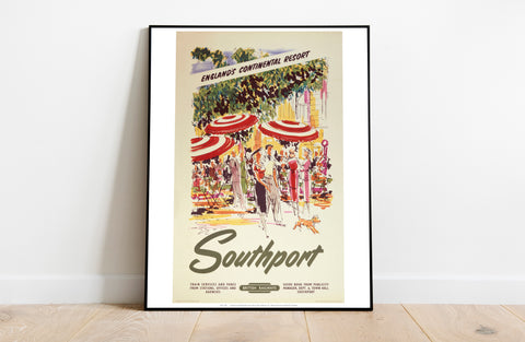 Southport - England's Continental Resort - 11X14inch Premium Art Print