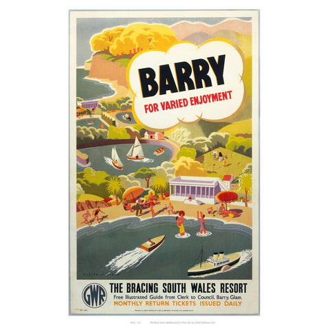 Barry for Varied Enjoyment 24" x 32" Matte Mounted Print