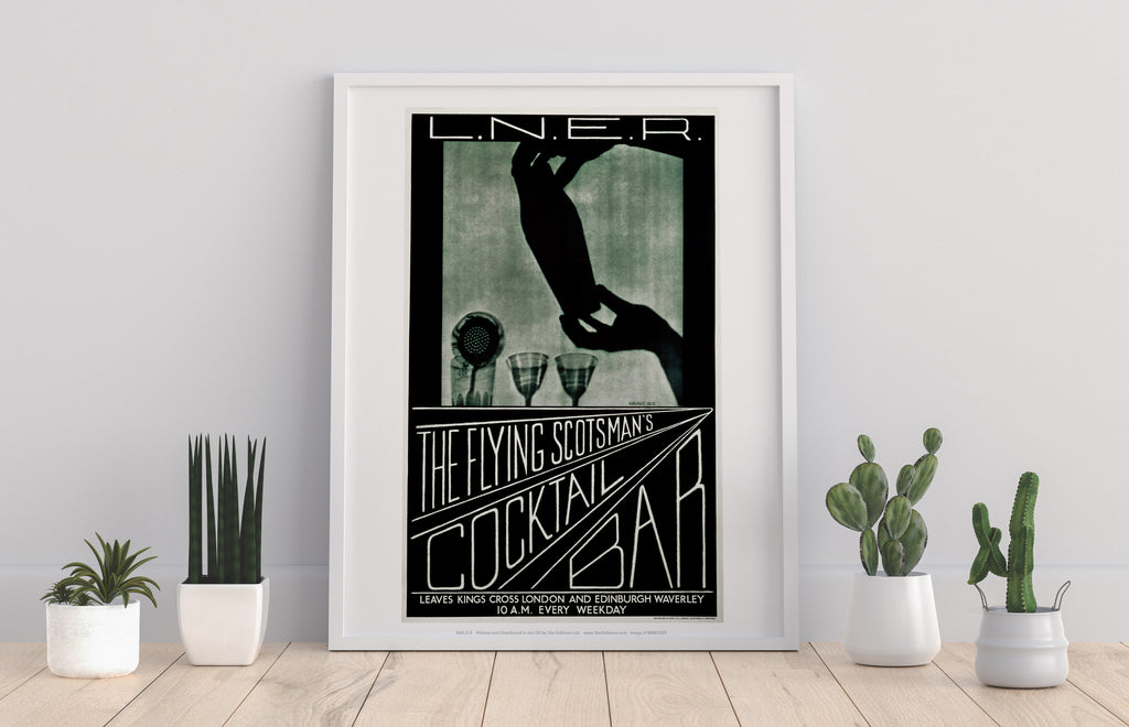 The Flying Scotsman's Cocktail Bar - Premium Art Print