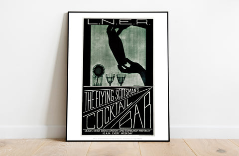 The Flying Scotsman's Cocktail Bar - Premium Art Print