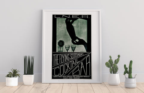 The Flying Scotsman's Cocktail Bar - Premium Art Print