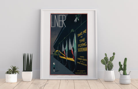 Take Me By The Flying Scotsman - 11X14inch Premium Art Print