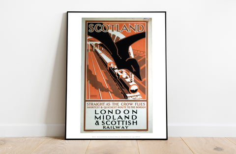 London Midland And Scotland Railway - Premium Art Print