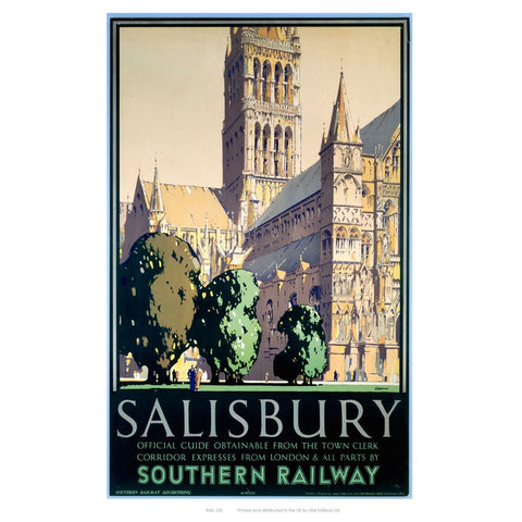 Salisbury 24" x 32" Matte Mounted Print