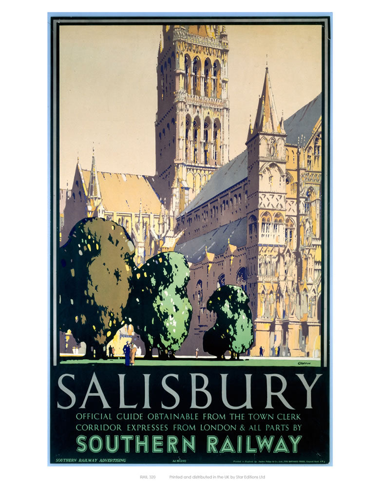 Salisbury 24" x 32" Matte Mounted Print