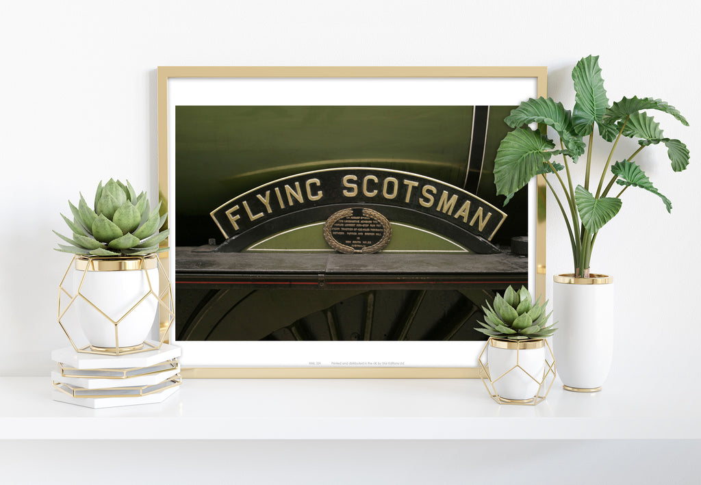 Flying Scotsman - 11X14inch Premium Art Print