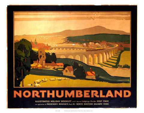 Northumberland 24" x 32" Matte Mounted Print